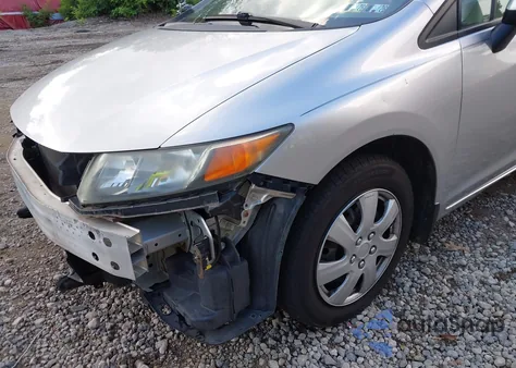 2012 Honda Civic Lx z USA, uszkodzony, nr VIN 19XFB2F59CE092224